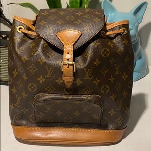Louis Vuitton Monogram Montsouris MM Backpack